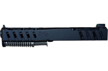 Image of Derya Arms Island Upper Glock 19 Gen 4 Complete Pistol Slide, Gen 4, Black, UP-DY9ISL-AG