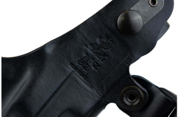 Image of DeSantis C.E.O. Shoulder Rig Leather Holsters, Glock 20, 21, 21SF, 29, 30, 37, 38, 39, Left Hand, Plain, Black, 11ZBBE8Z0