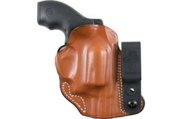 Image of DeSantis Flex-Tuk Leather IWB Holster, S&amp;W J Frame, M&amp;P 340, 360 2in, Taurus 85, 85CH 2in, Left Hand, Plain, Tan, 113TB02Z0