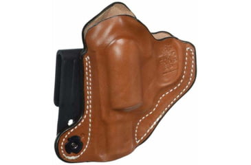 Image of DeSantis Flex-Tuk Leather IWB Holster, S&amp;W J Frame, M&amp;P 340, 360 2in, Taurus 85, 85CH 2in, Left Hand, Plain, Tan, 113TB02Z0