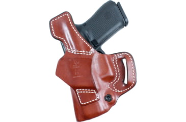 Image of DeSantis Sidestep Holster OWB Leather Holster. Fn 510 And 545, Left Hand, Tan, 191TB9XZ0