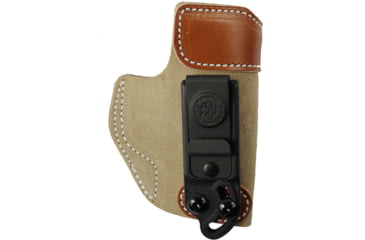 Image of DeSantis Sof-Tuck Suede IWB Holster, S&amp;W J FrameS 2in-2 1/4in, Taurus 85/85CH 2in, Kimber K6S 2in, Charter Arms Undercover 2in, Ruger LCR 2in, LCRX, Right Hand, Plain, Natural, 106NA02Z0