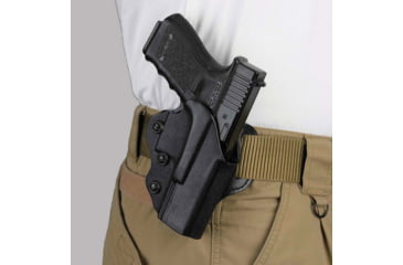 Image of DeSantis The Facilitator Kydex Belt Holster, Glock 17, 22, 31, Left Hand, Kydex, Black, 042KBB2Z0