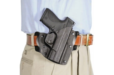Image of DeSantis The Intimidator 2.0 Pancake Kydex Holster, SIG P229, P229R, P229DAK, P220, P220R, P226, P226R, P225, P228, P228R, P239, Left Hand, Kydex, Black, 138KBF4Z0