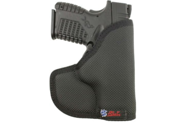 Image of DeSantis The Nemesis Pocket Holster, Mossberg MC1SC, Naroh N1, Springfield Hellcat, Hellcat OSP, , Ambidextrous, Nylon, black, N38BJ6RZ0