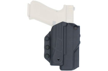Image of DeSantis The Quantico Undercover OWB Holster, Right Hand, Black, Glock 17, 17 Gen 5, 19, 19 Gen 5, 19X, 22, 23, 31, 32, 45, w/ Red Dot Sights &amp; w/ or w/o Streamlight Tlr-7/7A &amp; Similar Sized Lights, 218KA6VZ0