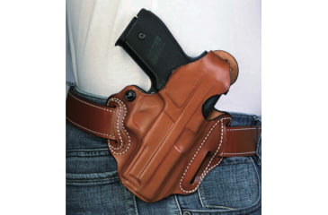 Image of DeSantis Thumb Break Scabbard Belts Holsters - Walther, Walther PPK, PPK/S, Left Hand, Plain, Tan, 001TB74Z0