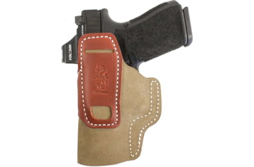 Image of DeSantis Transit Leather IWB Holster, Glock, Walther, SIG Sauer, Heckler &amp; Koch, Ambidextrous, Kydex, Natural, 215NJB6Z0