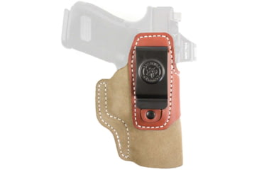 Image of DeSantis Transit Leather IWB Holster, Glock, Walther, SIG Sauer, Heckler &amp; Koch, Ambidextrous, Kydex, Natural, 215NJB6Z0
