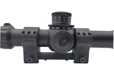 Image of Desert Tech DT Ultralight Scope Mount, 34mm, 40MOA, Black, ACC0104