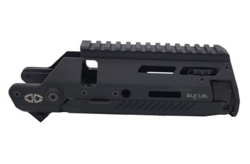 Image of Desert Tech MDRx ALX Bipod 16 Handguard by BLK LBL, Black, Black, ACC0227-B
