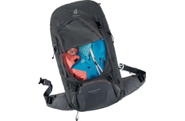 Image of Deuter Futura Air Trek 45 + 10 SL Pack - Womens, Black-Graphite, 55L, 340202174030