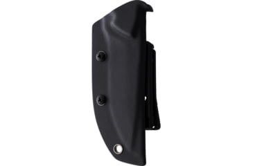 Image of Dirty Bird Knives Chingaso Fixed Blade Black SW Knife, 8.5in Overall, 4in Stonewash/Satin 154CM Blade, Black Canvas Micarta Handle, Kydex Sheath, DBKCHG220201
