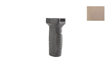 Image of DLG Tactical Rubberized Foregrip, Picatinny, Tan, DLG162T