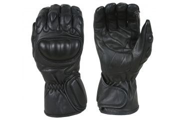 Image of Damascus CRT100 Vector 1 Riot Control Gloves with Carbon-Tek Fiber Knuckles, Large, Black CRT100LG