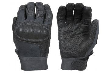Image of Damascus DMZ33 Protective Gear Nitro Hard Knuckle Gloves, Digital Leather and KEVLAR, Large, Black, DMZ33LG