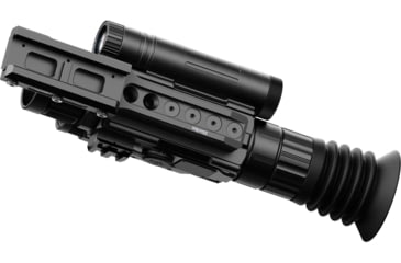 Image of DNT Optics ThermNight 2.5-10x Thermal Rifle Scope, 5-20x Day/Night w/ Laser Rangefinder