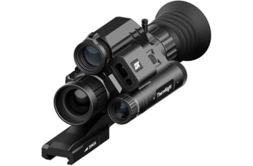 Image of DNT Optics ThermNight 2.5-10x Thermal Rifle Scope, 5-20x Day/Night w/ Laser Rangefinder
