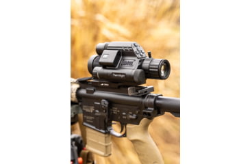 Image of DNT Optics ThermNight 2.5-10x Thermal Rifle Scope, 5-20x Day/Night w/ Laser Rangefinder