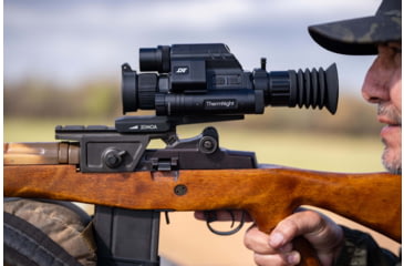 Image of DNT Optics ThermNight 2.5-10x Thermal Rifle Scope, 5-20x Day/Night w/ Laser Rangefinder