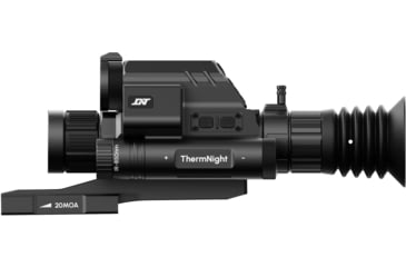 Image of DNT Optics ThermNight 2.5-10x Thermal Rifle Scope, 5-20x Day/Night w/ Laser Rangefinder