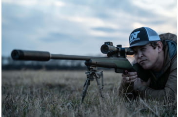 Image of DNT Optics Zulus 4K 3-24x50mm Night Vision Riflescope w/Laser Rangefinder and DNT Ballistic Engine, Black, ZT4K324R