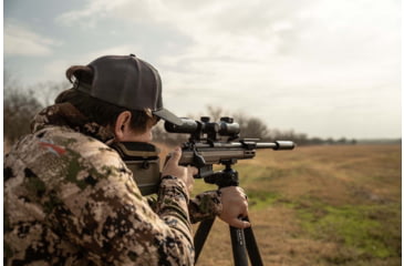 Image of DNT Optics Zulus 4K 3-24x50mm Night Vision Riflescope w/Laser Rangefinder and DNT Ballistic Engine, Black, ZT4K324R