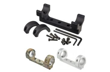 Image of DNZ CVA Rifle 1 Inch Scope Tube Mounts, Black, Camo, Silver