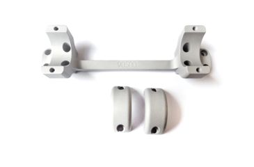 Image of DNZ Products Game Reaper Scope Mount - Browning A Bolt Super Short Action, Low Ring, 1 in Tube, Silver, 61500
