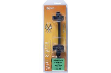 Image of DNZ Products Game Reaper Scope Mount - Remington 700 Long Action, Medium Ring, 0 MOA, Right Hand, 1 in Tube, Black Matte, 18700