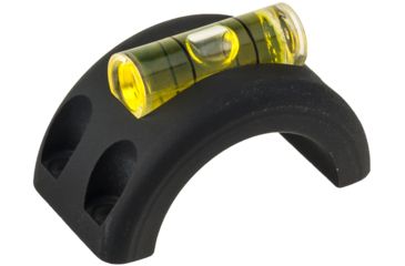 Image of DNZ Products Freedom Reaper Tactical Ring w/ Level Added, 4 Screws per Ring, 1 inch, Black, 1TRLE