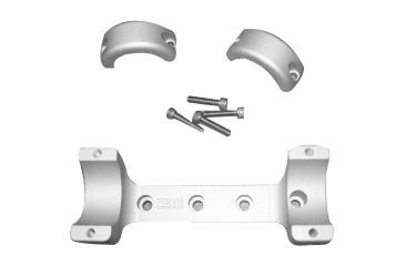 Image of DNZ Products Game Reaper Scope Mount - Sako A7 Long Action, Low Ring, 1 in Tube, Silver, 20650S
