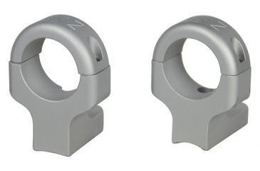 Image of DNZ Products Hunt Masters Two Piece Mounts - Howa/Mossberg/Remington 700, High Ring, 1 in Tube, 2 Screws, Silver, 701H2S