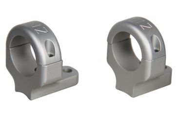 Image of DNZ Products Hunt Masters Two Piece Mounts - Howa/Mossberg/Remington 700, Low Ring, 1 in Tube, 2 Screws, Silver, 701L2S