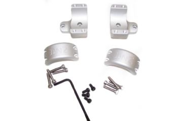 Image of DNZ Products Hunt Masters Two Piece Mounts - Marlin XL7/XS7/Winchester 70, High Ring, 1 in Tube, 4 Screws, Silver, 2W71THS