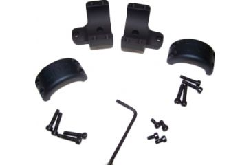 Image of DNZ Products Hunt Masters Two Piece Mounts - Marlin XL7/XS7/Winchester 70, Low Ring, 1 in Tube, 4 Screws, Black Matte, 2W71TL