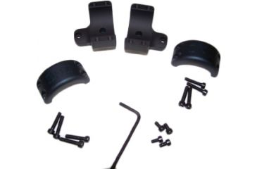 Image of DNZ Products Hunt Masters Two Piece Mounts - Savage Flatback 2003 And Older, Medium Ring, 30 mm Tube, 4 Screws, Black Matte, 2SF3TM