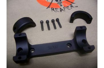 Image of DNZ Products Game Reaper Scope Mount - Remington 700 Short Action, Medium Ring, 0 MOA, 30 mm Tube, Silver, 35700