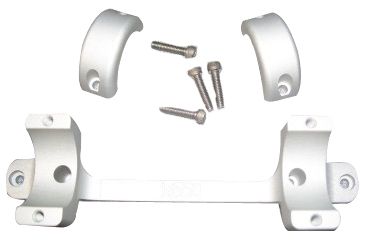Image of DNZ Products Game Reaper Scope Mount - Sako A7 Short Action, High Ring, 1 in Tube, Silver, 12650S