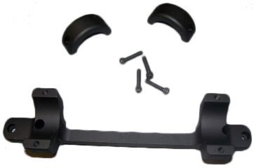 Image of DNZ Products Game Reaper Scope Mount - Remington 700 Long Action, Low Ring, 0 MOA, Left Hand, 1 in Tube, Black Matte, 10710