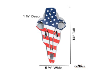 Image of Do All Outdoors American Iron Buck, Red White Blue, Standard Size Big Game, ABAM5