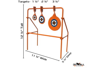 Image of Do All Outdoors Triple Spinner, Orange, 0.22, SS7022