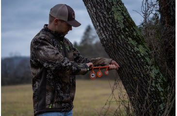 Image of Do All Outdoors Triple Tree Spinner, Orange, 0.22, TS22T