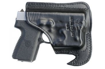 Image of Don Hume Kahr PM9 OWB Leather Holster Left Hand w/ ArmaLaser OWBPM9L