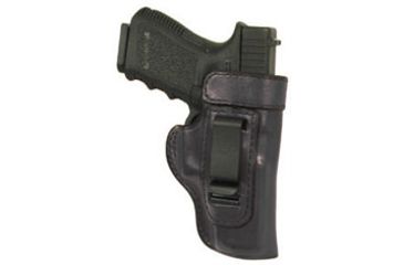 Image of Don Hume PF9 Right Hand Inside the Pant Leather Clip-On Holster, Black, DHJ168970R