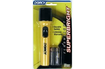 Image of Dorcy 2AA Deluxe Flashlight w/ H.D. Batteries (Carded) 41-2481