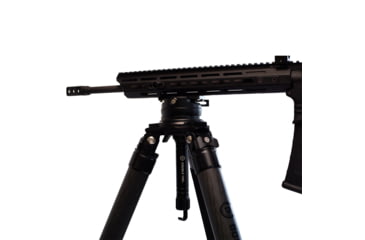 Image of Double Tap Industries M-Lok to Arca Rail Adapter Plates, 80mm, Black, AD-MA-80