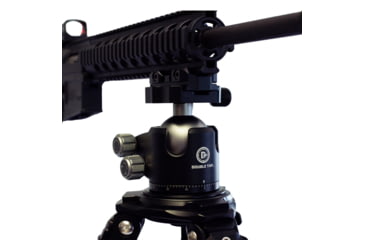 Image of Double Tap Industries Picatinny to Arca Adapter Mounting Plate, Black, AD-PA-001