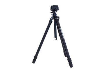 Image of Double Tap Industries Stronghold Lite Aluminum Tripod w/Adjustable Height + Saddle Clamp, Black, 36mm, TRI-A-001A