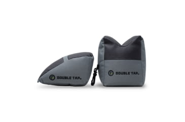 Image of Double Tap Industries Unfilled Front &amp; Rear Combo Bag Rest, Grey/Black, SB-CB-001
